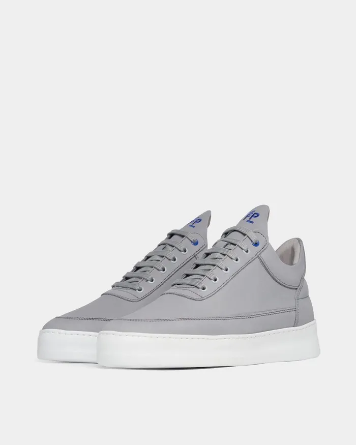 MenWomen Filling Pieces Sneakers Low Top Plain 683 Organic Grey