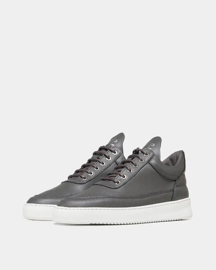MenWomen Filling Pieces Sneakers Low Top Ripple Crumbs Grey