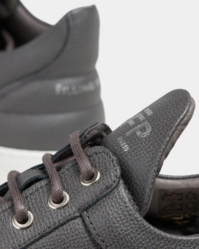 MenWomen Filling Pieces Sneakers Low Top Ripple Crumbs Grey