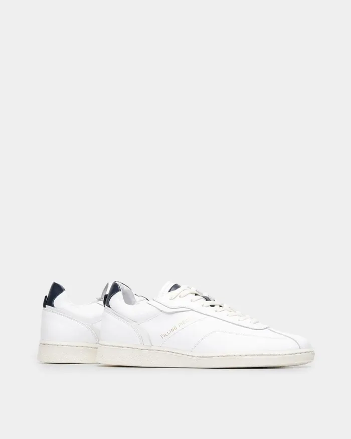 MenWomen Filling Pieces Sneakers Pitch Classic White
