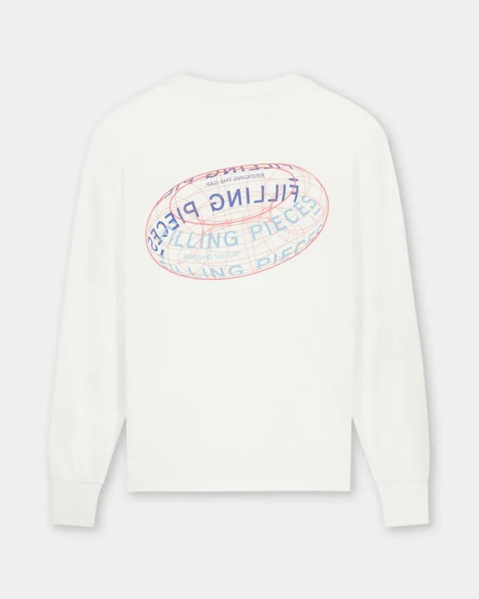 MenWomen Filling Pieces TShirts and Shirts Longsleeve Torus White