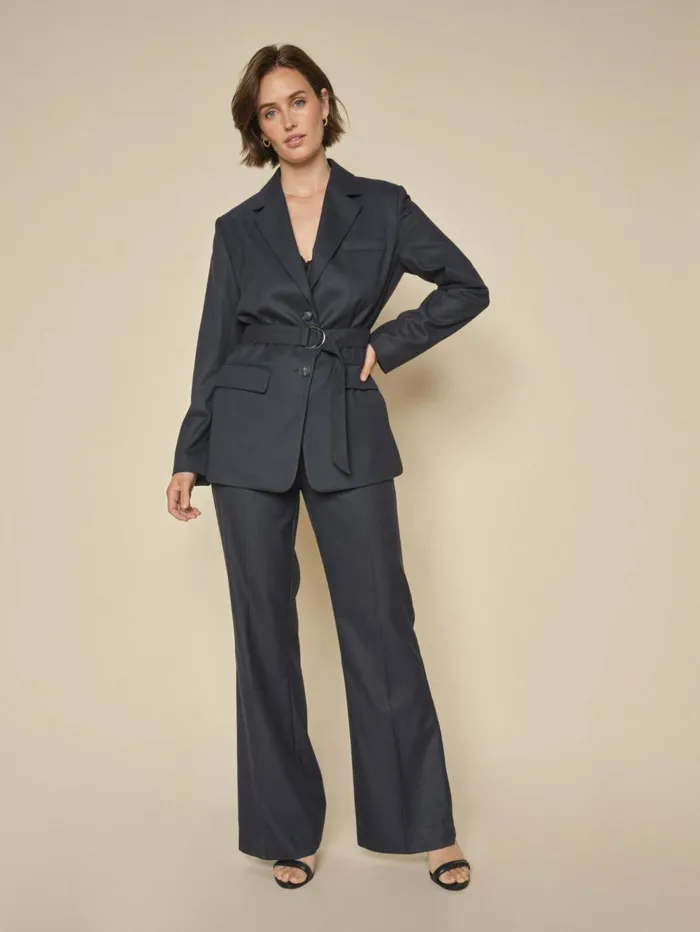 MOS MOSH MMHerdis Caia Blazer Salute Navy Women Blazers MOS MOSH MMHerdis Caia Blazer Salute Navy Women Blazers