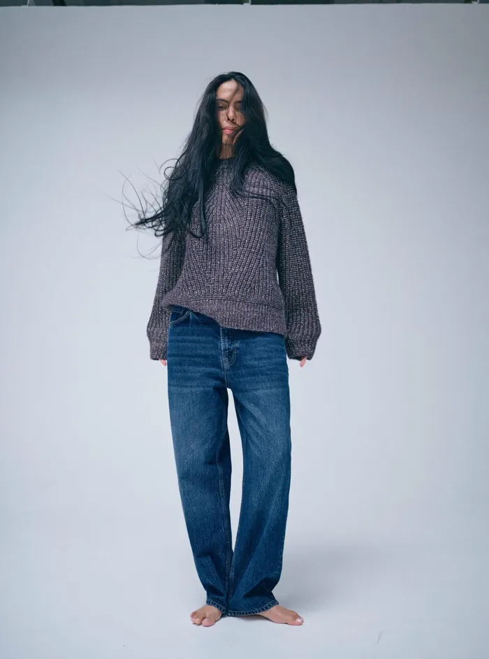 MOS MOSH MMHFeel Vita Knit 8211 HEYANNO Indigo Navy Women Knits MOS MOSH MMHFeel Vita Knit 8211 HEYANNO Indigo Navy Women Knits