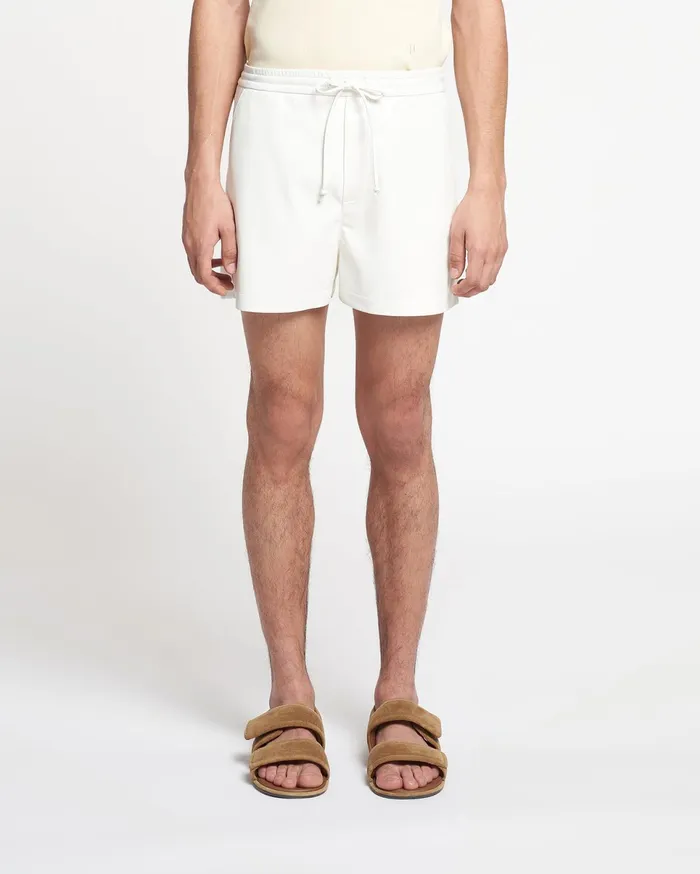 Nanushka Shorts Men Amil Okobor AltLeather Shorts White