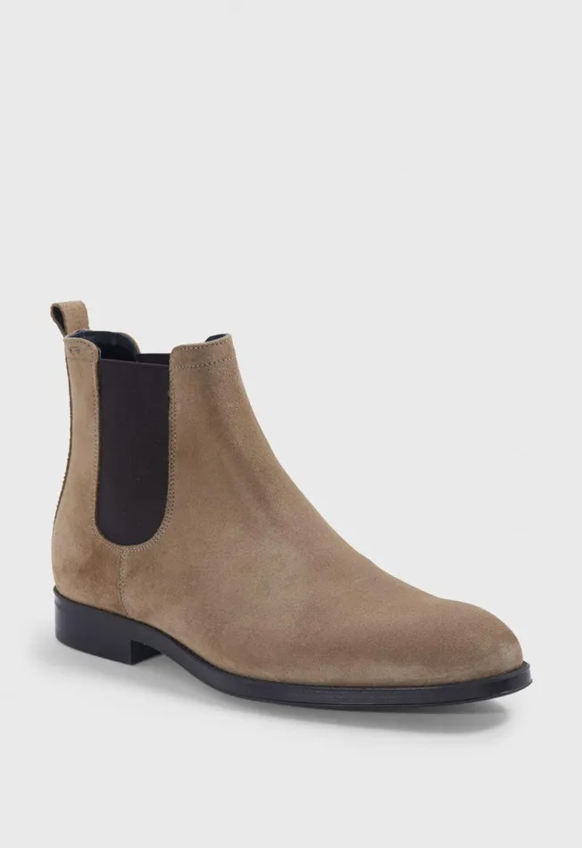 Paul Stuart Boots Chelsea Suede Boot Black 8211 Men Paul Stuart Boots Chelsea Suede Boot Black 8211 Men