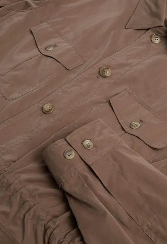Paul Stuart Coats and Outerwear Menx27s Sportswear 8211 Belsetta Safari Jacket 8211 Paul Stuart Navy 8211 Men