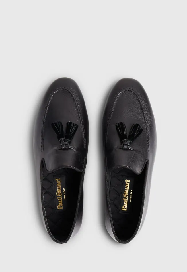 Paul Stuart Evening Hope Leather SlipOn Black 8211 Men Paul Stuart Evening Hope Leather SlipOn Black 8211 Men