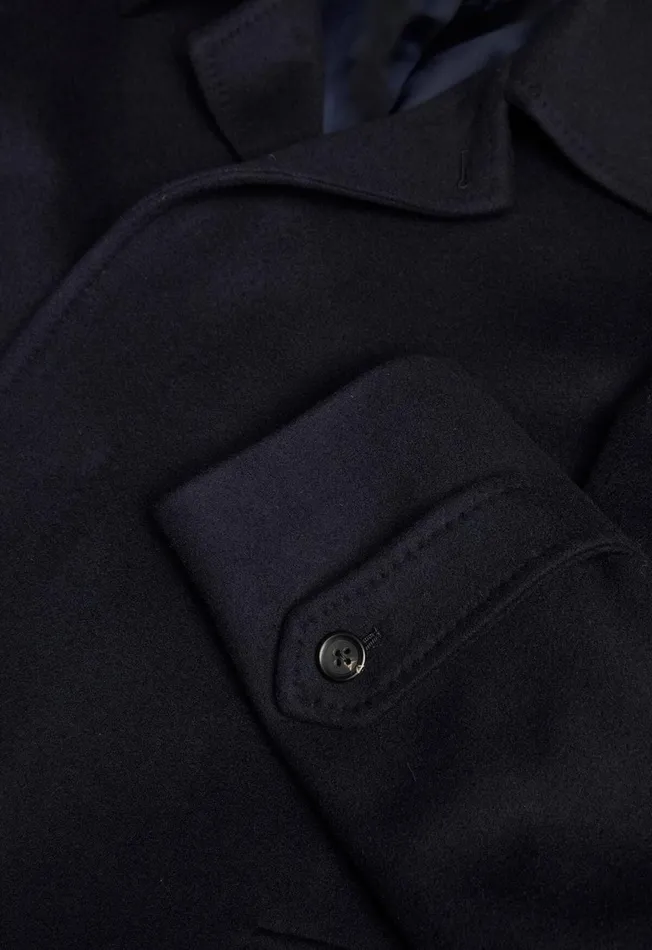 Paul Stuart Outerwear Super 180s Wool Raincoat Navy 8211 Men Paul Stuart Outerwear Super 180s Wool Raincoat Navy 8211 Men