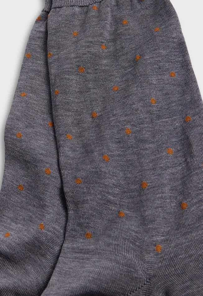 Paul Stuart Socks Cotton Dotted Sock Denim 8211 Men Paul Stuart Socks Cotton Dotted Sock Denim 8211 Men