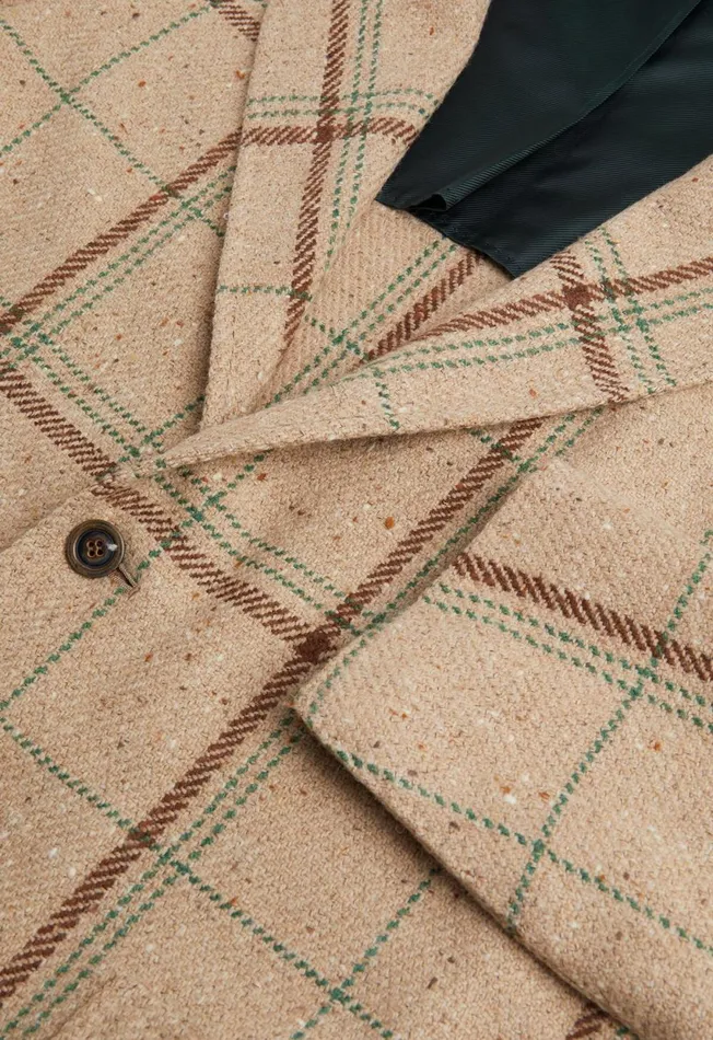 Paul Stuart Sport Jacket and Blazers Tan Plaid Jacket Tan 8211 Men Paul Stuart Sport Jacket and Blazers Tan Plaid Jacket Tan 8211 Men