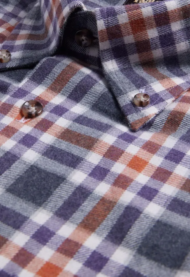 Paul Stuart Sport Shirts Flannel Plaid Sport Shirt Orangepurple 8211 Men Paul Stuart Sport Shirts Flannel Plaid Sport Shirt Orangepurple 8211 Men