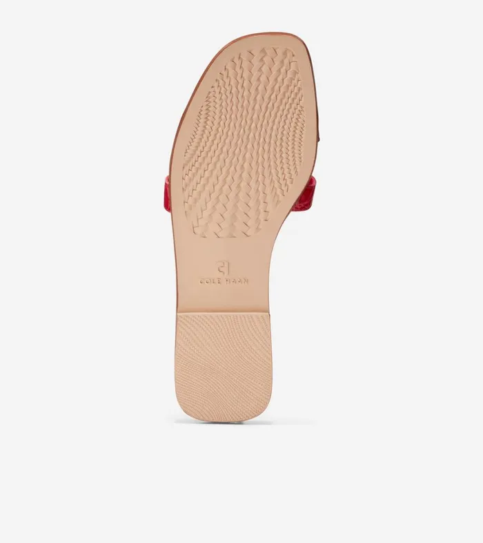 Sandals Women Cole Haan Chrisee Slide Sandals True Red Croc Print Sandals Women Cole Haan Chrisee Slide Sandals True Red Croc Print