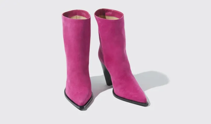 Scarosso Boots Emily Fuchsia Suede Fuchsia 8211 Suede 8211 Women