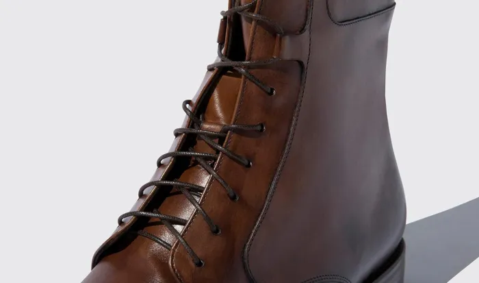 Scarosso Boots Tot Castagno Chestnut Calf 8211 Men