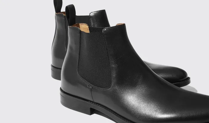 Scarosso Chelsea Boots Leonardo Nero Black 8211 Calf 8211 Men