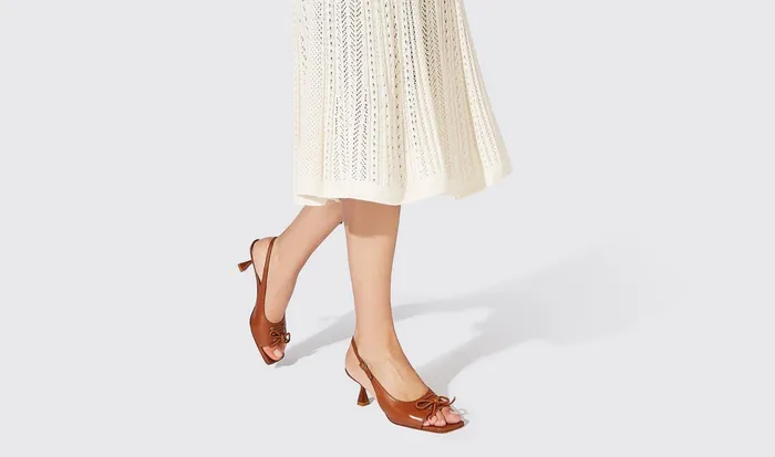 Scarosso Sandals Bella Chestnut Chestnut 8211 Calf 8211 Women