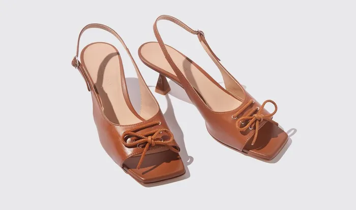 Scarosso Sandals Bella Chestnut Chestnut 8211 Calf 8211 Women