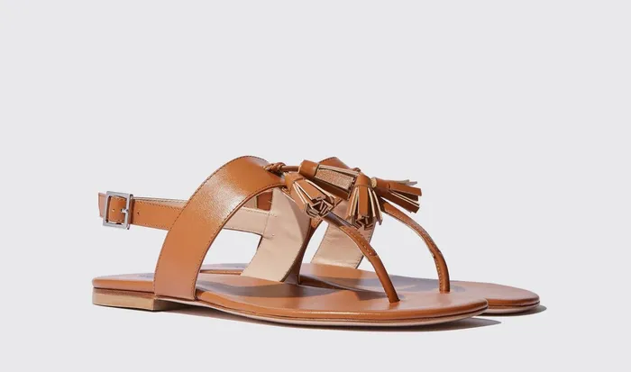 Scarosso Sandals Emma Cognac Cognac 8211 Calf 8211 Women