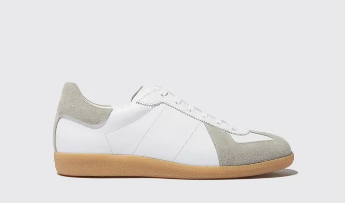 Scarosso Sneakers Hans White White 8211 Calf 8211 Men