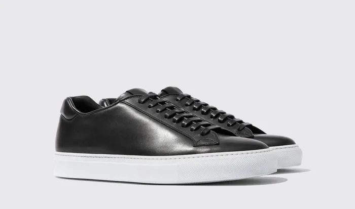 Scarosso Sneakers Ugo Nero Black 8211 Calf 8211 Men