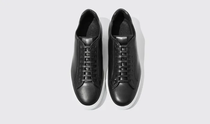 Scarosso Sneakers Ugo Nero Black 8211 Calf 8211 Men