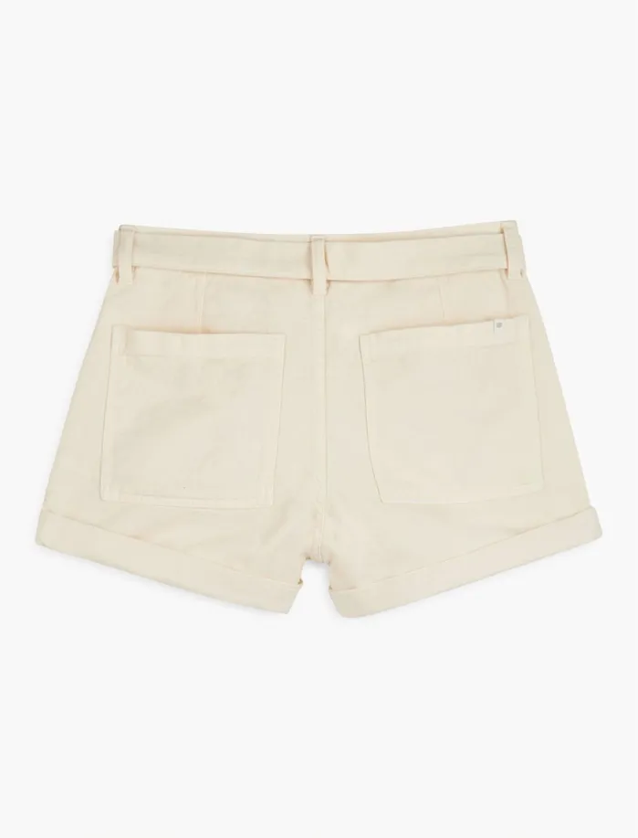 Shorts Women Lucky Brand Mid Rise Utility Short Birch
