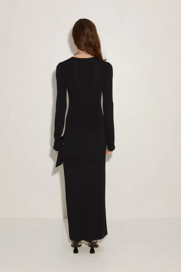 Simon Miller Knits By039 Essentials Knits By Long Sleeve Junjo Dress In Black Black 8211 Shop