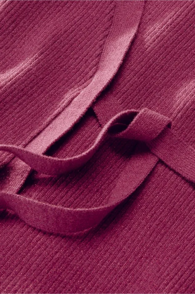 Soft Surroundings Clare Wrap Sweater Dark Fuchsia Women Sweaters and Cardigans Soft Surroundings Clare Wrap Sweater Dark Fuchsia Women Sweaters and Cardigans