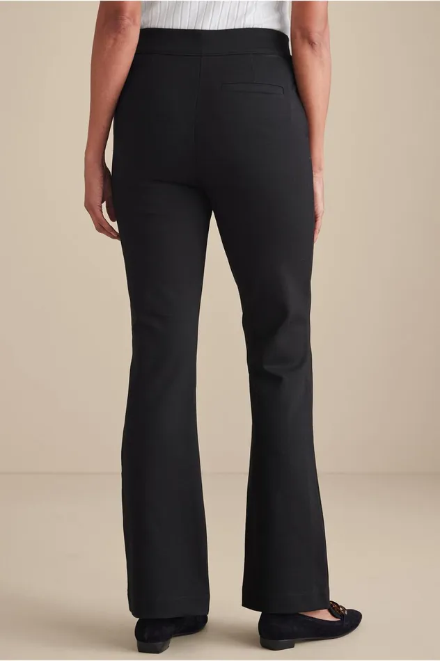 Soft Surroundings Soft Essential Ponte Bootcut Pants Black Women Pants Soft Surroundings Soft Essential Ponte Bootcut Pants Black Women Pants