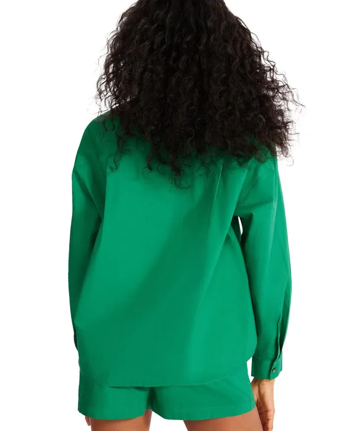 Steve Madden Button Down Short Set Green Womens Bottoms Steve Madden Button Down Short Set Green Womens Bottoms