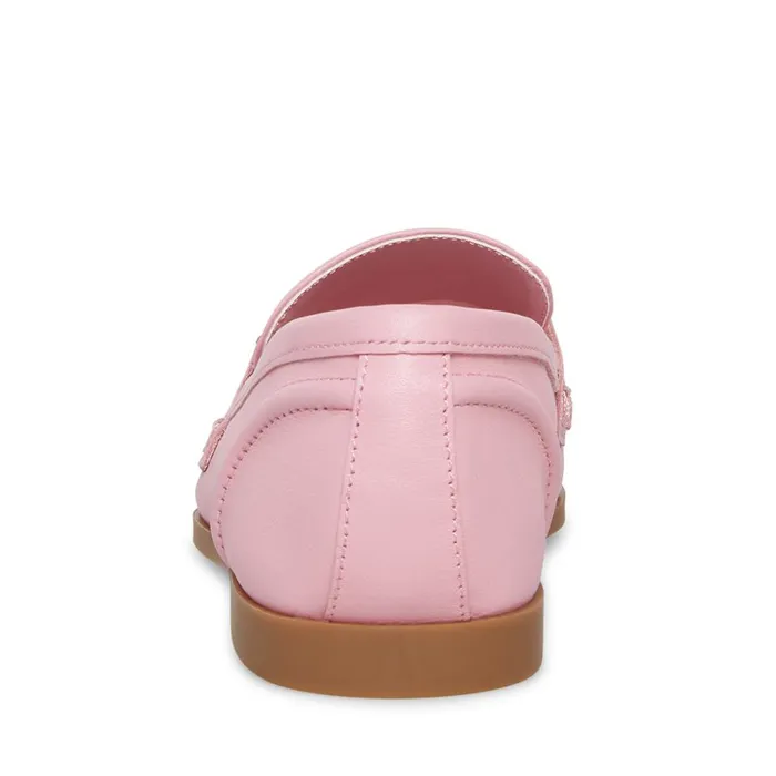 Steve Madden Carrine Pink Leather Womens Flats