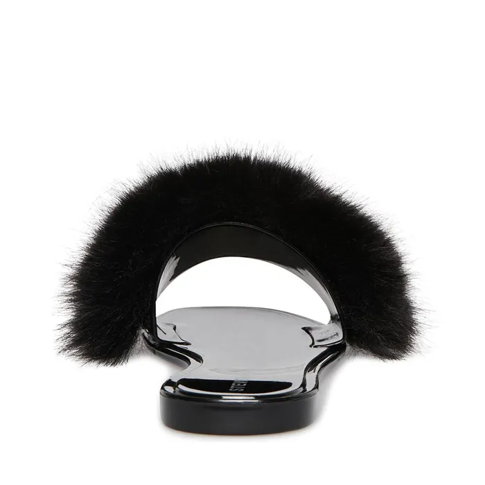 Steve Madden Fritzie Black Womens Slippers