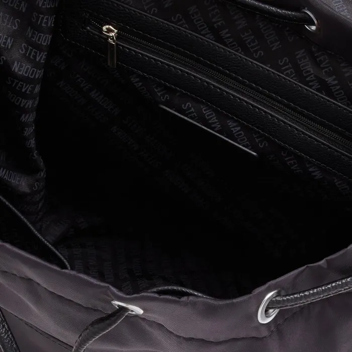 Steve Madden Nylon Backpack Black Womens Belt Bags and Backpacks Steve Madden Nylon Backpack Black Womens Belt Bags and Backpacks