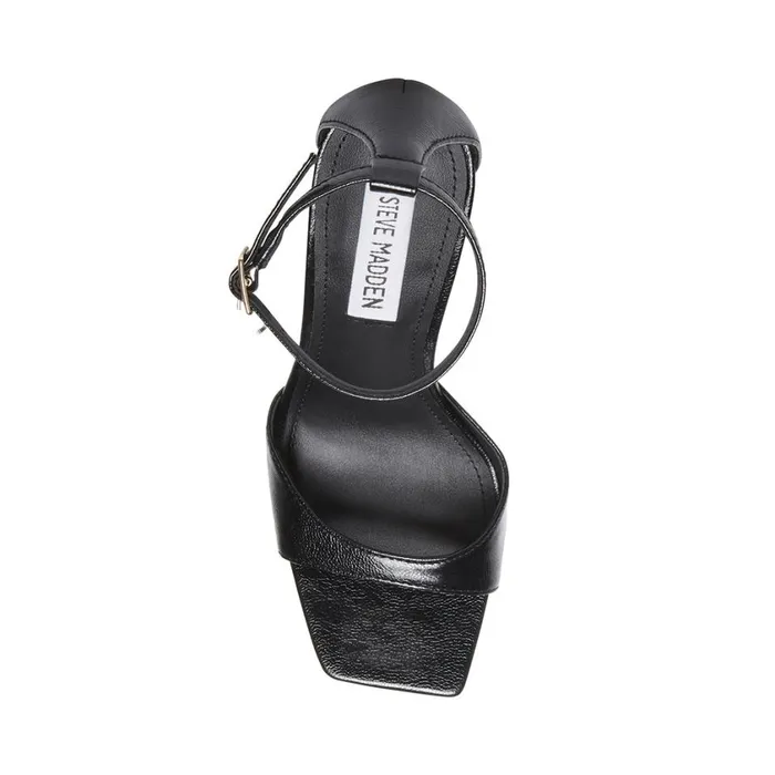 Steve Madden Scorch Black Womens Platforms
