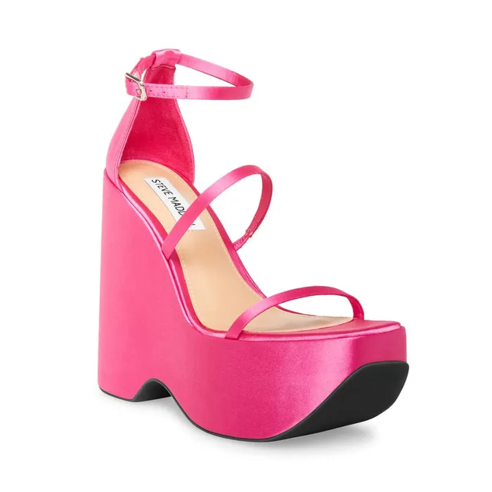 Steve Madden Varia Fuchsia Womens Platforms Steve Madden Varia Fuchsia Womens Platforms