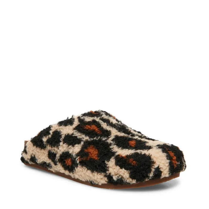 Steve Madden Vesa Leopard Womens Slippers