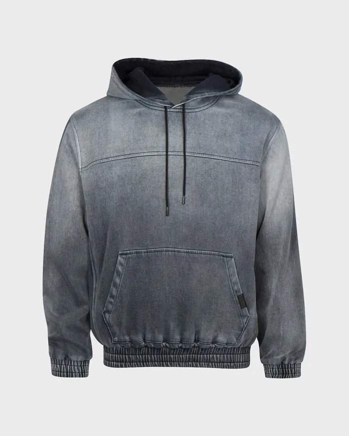 Sweaters Men 7 For All Mankind Hooded Sweatshirt In Mustang