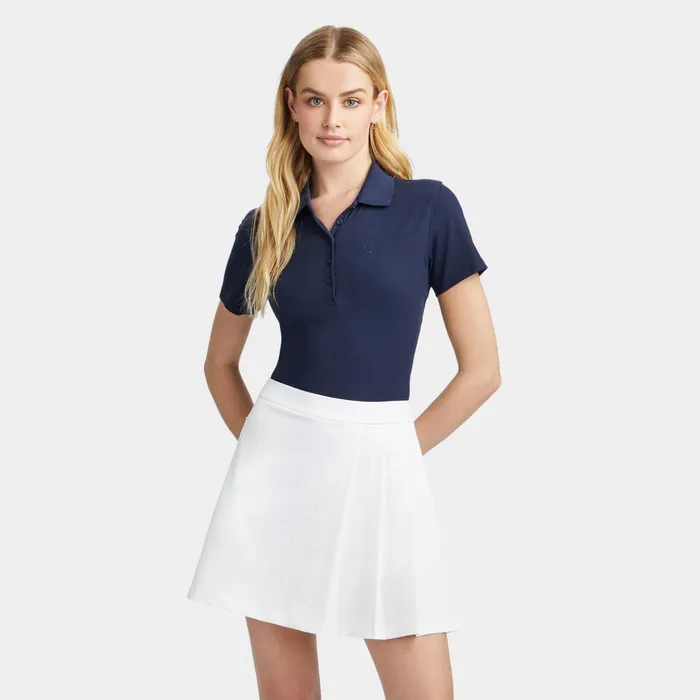 Tech Rib Performance Nylon Polo Twilight Women GFORE Tops