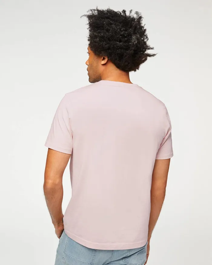 Tees Men 7 For All Mankind One Pocket Tee In Misty Rose