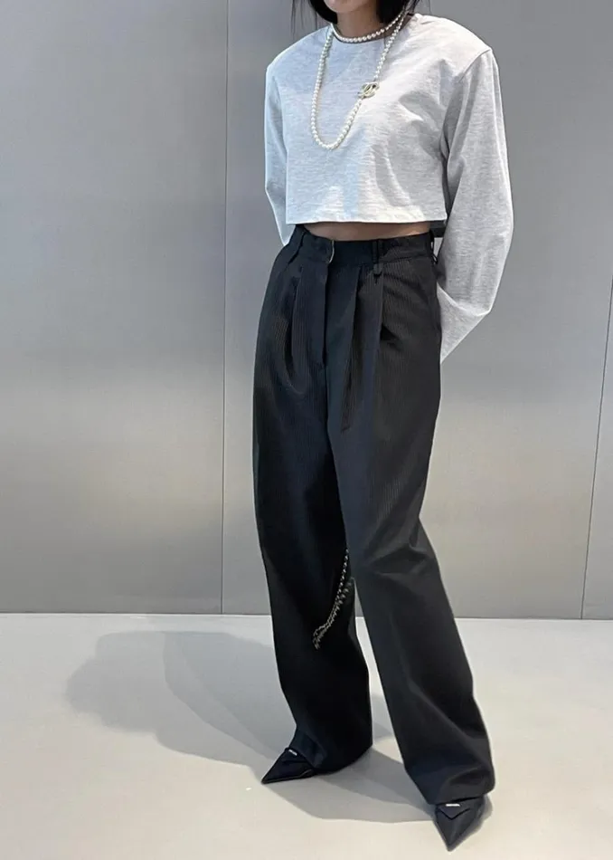 The Frankie Shop Bram Pants 8211 Black Women Clothing