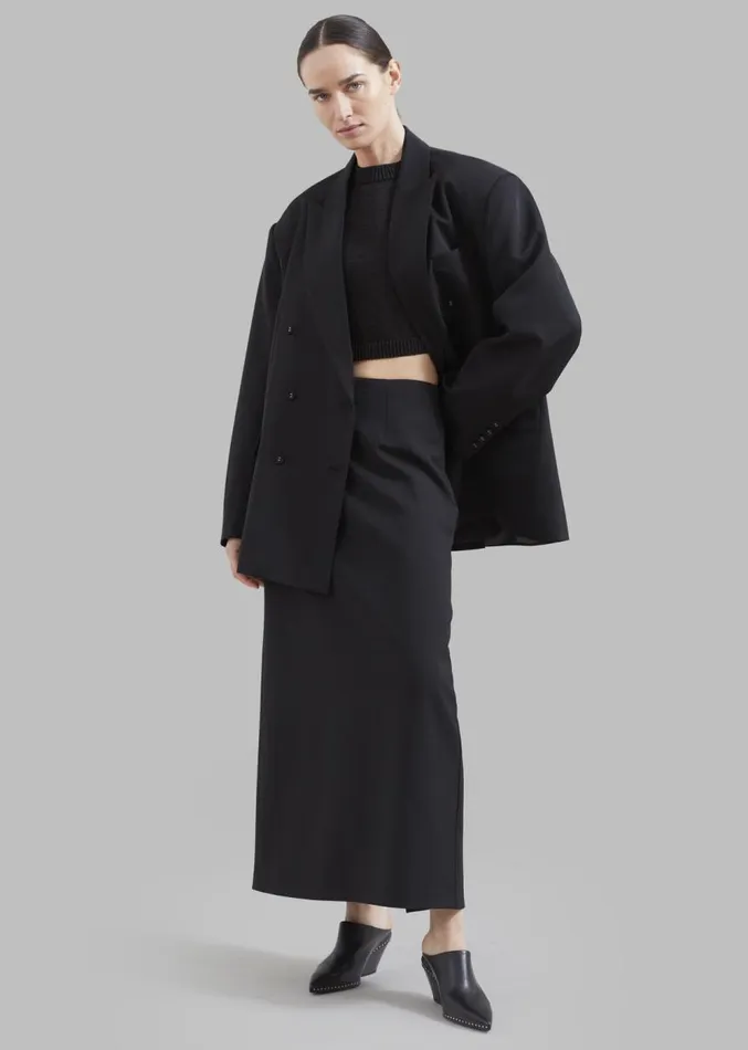 The Frankie Shop Demi Blazer 8211 Black Women Suits