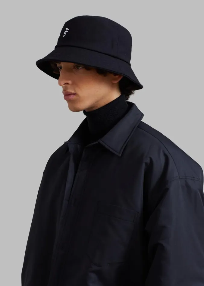 The Frankie Shop Maine Padded Shirt Jacket 8211 Black MenWomen Outerwear