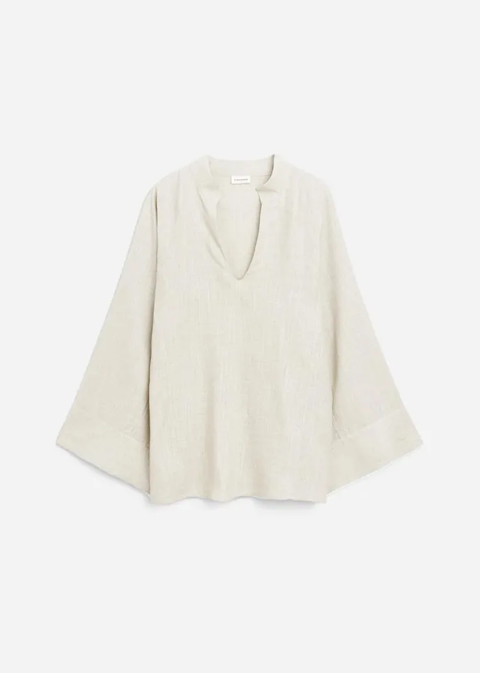 The Frankie Shop Malene Birger Lomaria Blouse 8211 Undyed Women Clothing