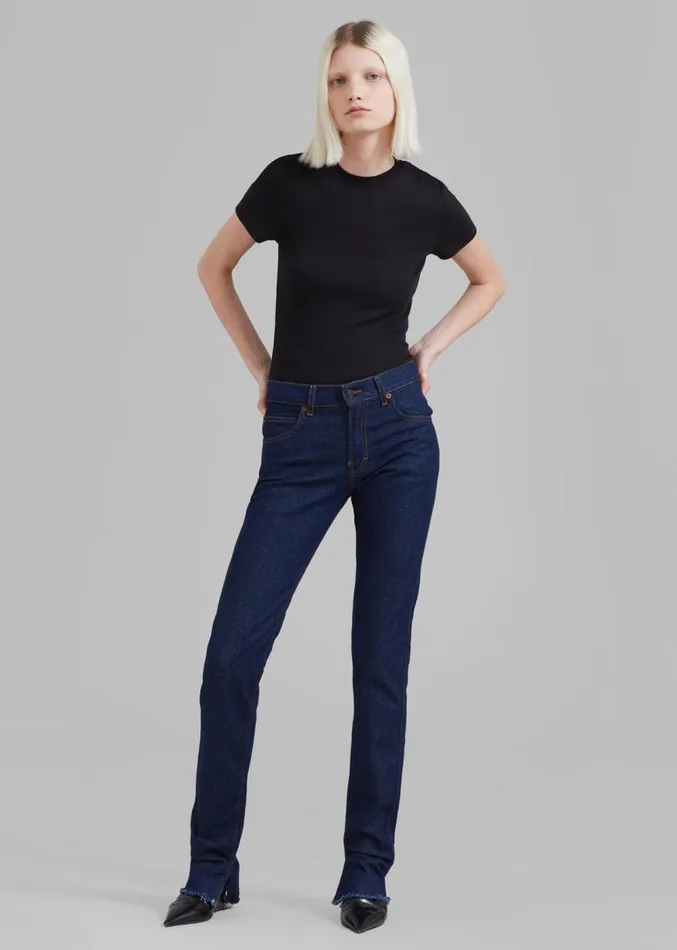 The Frankie Shop Palmira Tee 8211 Black Women Clothing