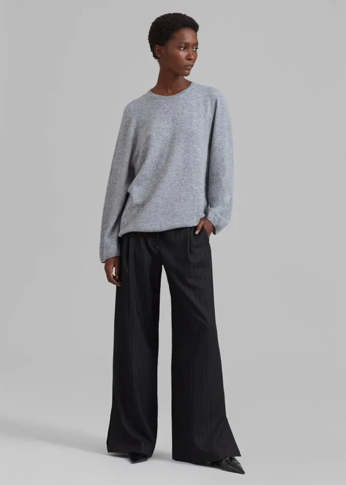 The Frankie Shop The Garment Chicago Pants 8211 Black Pinstripe Women Clothing The Frankie Shop The Garment Chicago Pants 8211 Black Pinstripe Women Clothing