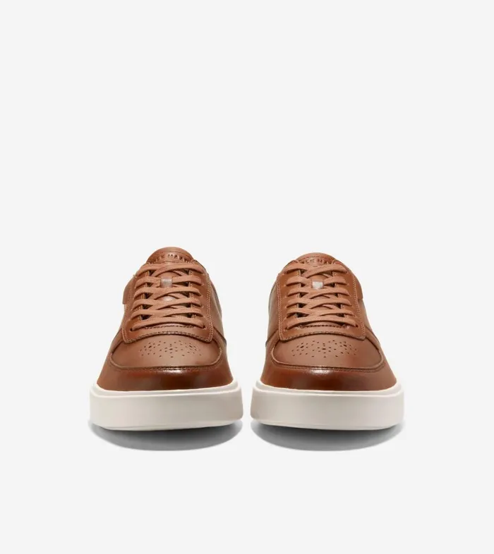 Trainers Men Cole Haan Grand Crosscourt Transition Trainer British Tanivory Trainers Men Cole Haan Grand Crosscourt Transition Trainer British Tanivory