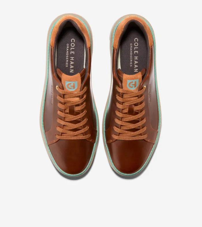 Trainers Men Cole Haan GrandPr Topspin Trainer Acorntrellissesame Trainers Men Cole Haan GrandPr Topspin Trainer Acorntrellissesame