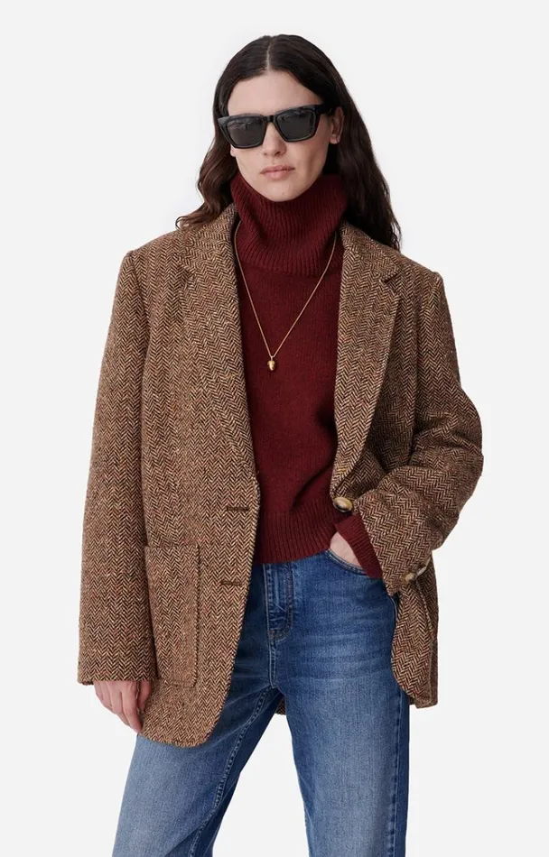 Vanessa Bruno Coats and Jackets Women Bradley Jacket Multicolore