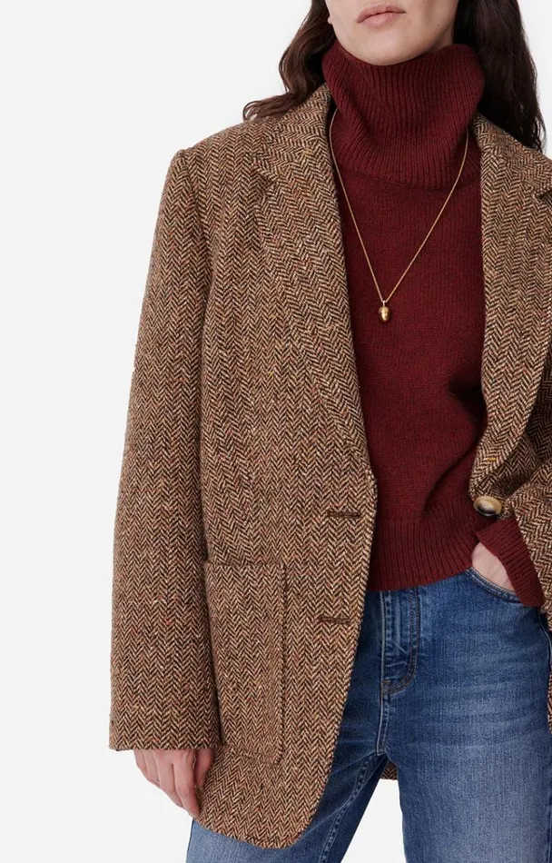 Vanessa Bruno Coats and Jackets Women Bradley Jacket Multicolore Vanessa Bruno Coats and Jackets Women Bradley Jacket Multicolore