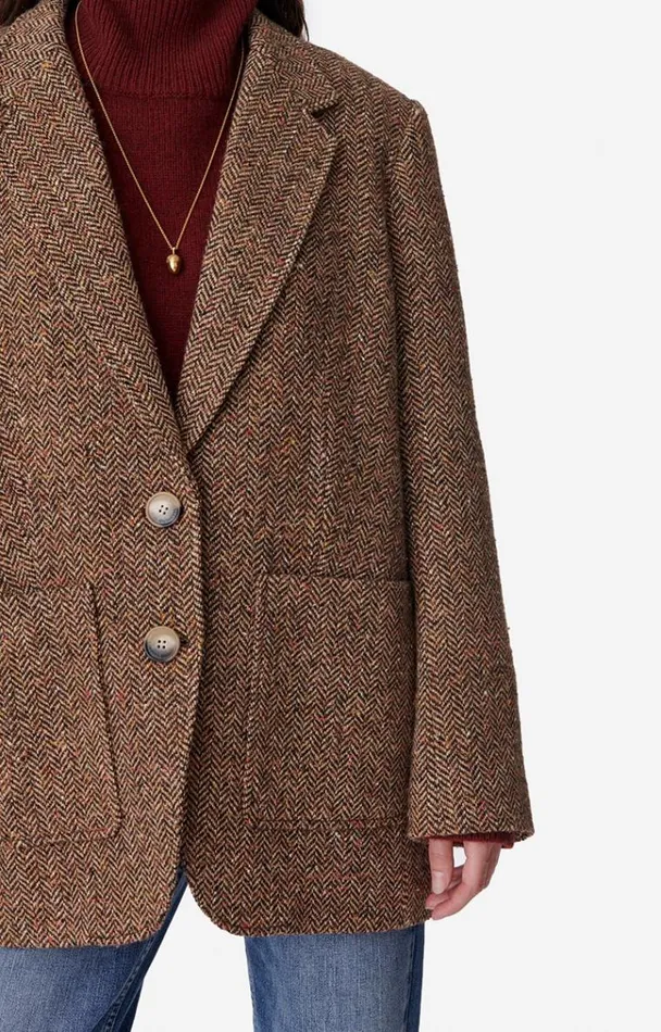 Vanessa Bruno Coats and Jackets Women Bradley Jacket Multicolore Vanessa Bruno Coats and Jackets Women Bradley Jacket Multicolore